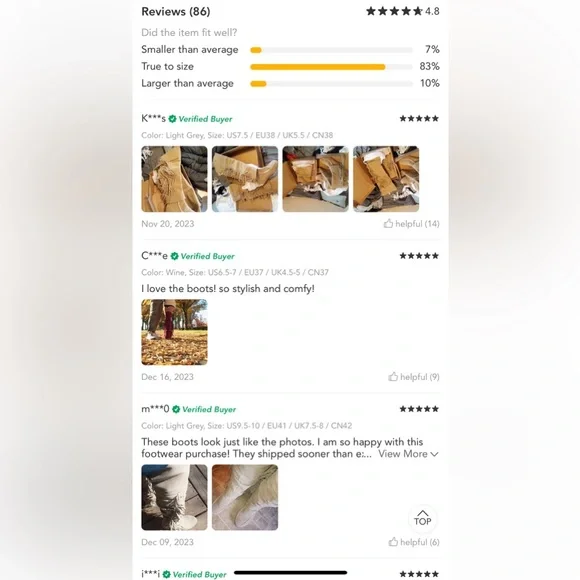 Bohemian Fringe Knee-High Moccasin Boots - Wine (6)‼️NWOB‼️ - Picture 15 of 15